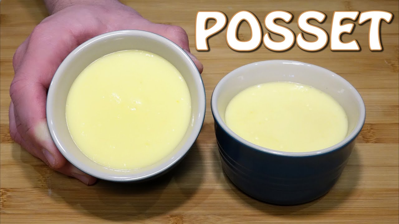 How to make Posset (An underrated cream dessert made with acid ...