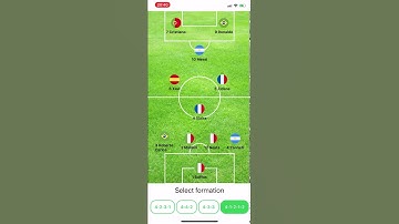 Football formations picker with SwiftUI