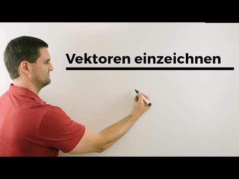 Video: Wie Zeichnet Man Einen Vektor?