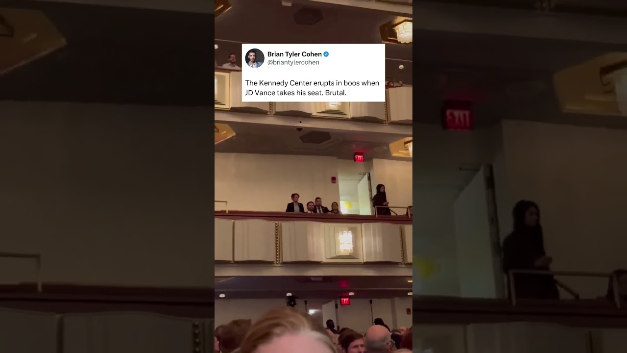 Kennedy Center ERUPTS in boos for JD Vance