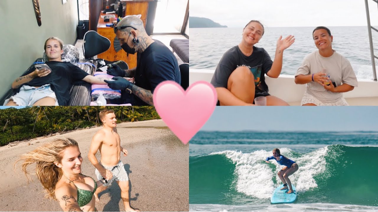 TATUERAR MIG, HIKE TILL VATTENFALL & BUSINESSCLASS - Costa rica 2025