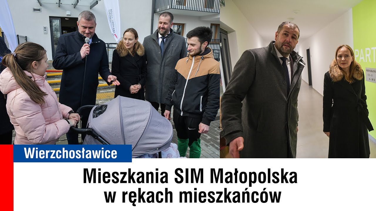 Wierzchosławice z nową inwestycją  Mieszkania SIM Małopolska w rękach mieszkańców