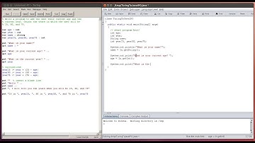 ICS3U - Turing to Java - IPO