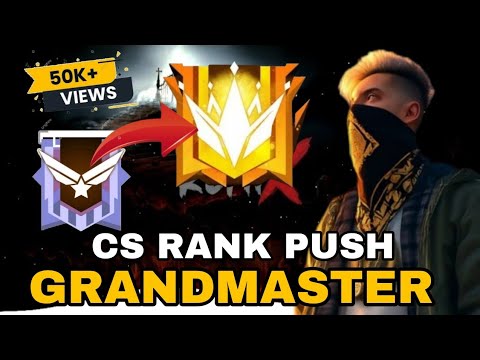 Finally Grandmaster Done ️ Cs Rank Pushing With Random Players 🫂season ...