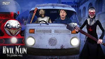 GRANNY - EVIL NUN KA SCHOOL : ग्रैनी | HORROR GAME GRANNY - EVIL NUN THE BROKEN MASK || MOHAK MEET