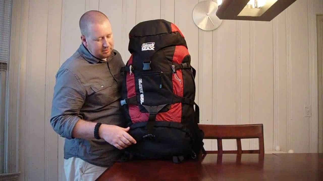 coleman max 65l backpack