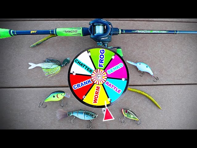 ROULETTE Winter Lure Fishing Challenge!!! (ft. Fishing with Norm