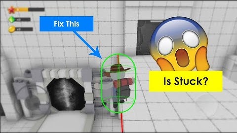 ✅ How to fix character getting stuck on edge in Unity3D 🤩 #gamefactory #qrun