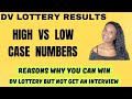 LOW - HIGH CASE NUMBERS | UNDERSTANDING THE IMPLICATIONS ON INTERVIEWS | DV2025 | GREENCARD LOTTERY