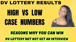 LOW - HIGH CASE NUMBERS | UNDERSTANDING THE IMPLICATIONS ON INTERVIEWS | DV2025 | GREENCARD LOTTERY