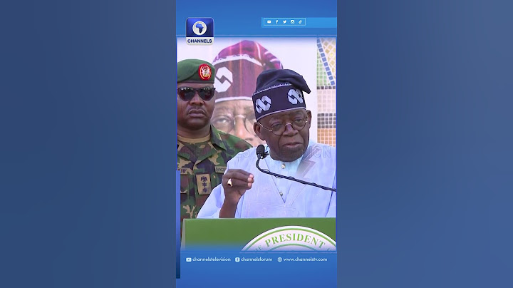 No Matter What I Do, They Will Still Abuse Me, But I Learn From It - Tinubu