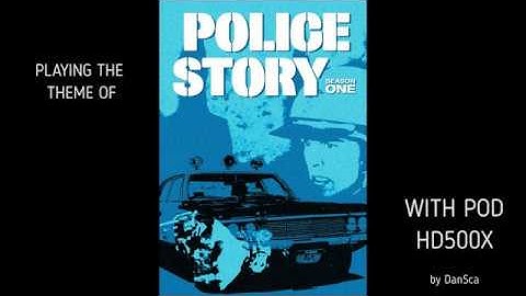Police story - intro theme (Guitar Cover) Pod HD500X