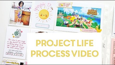 Project Life Process Video: Week 17