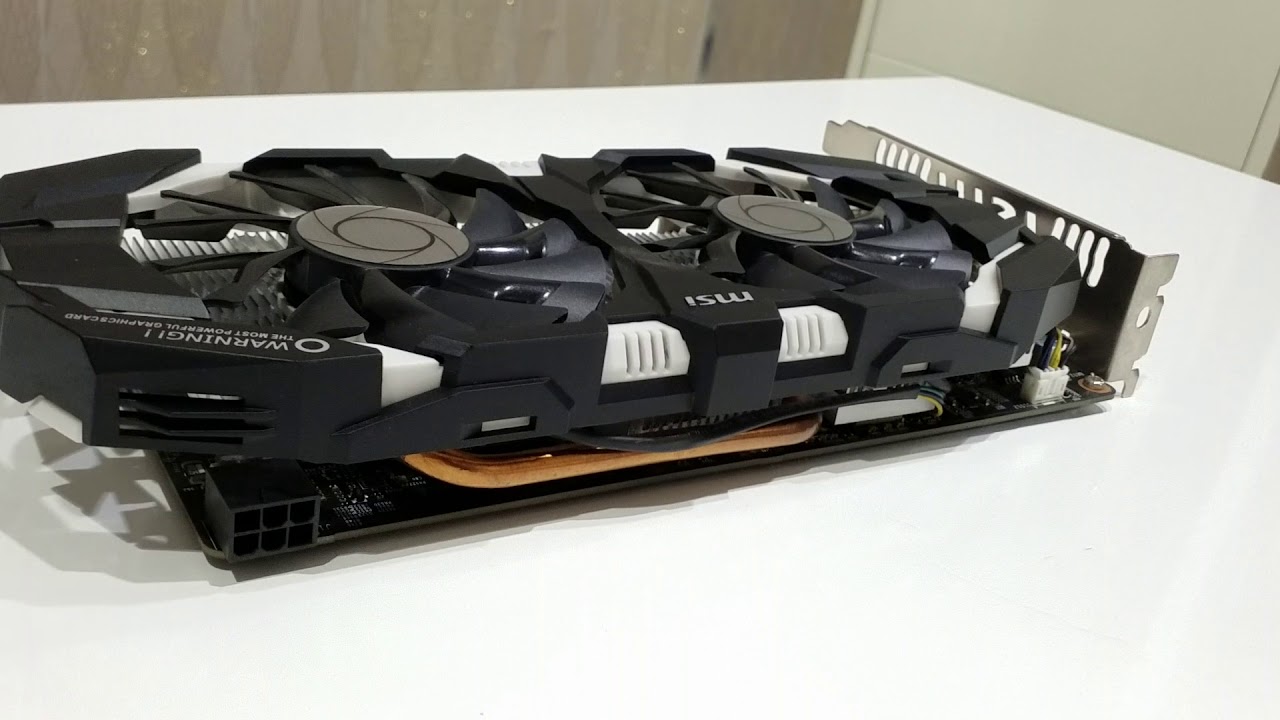 MSI GEFORCE GTX 1060 6GT OCV2 (BEKAS) - GARANSI LAMA - MULUS