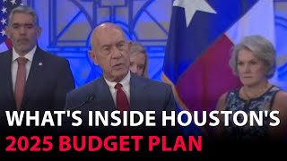 Houston mayor reveals 2025 budget