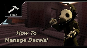 How to Manage Decals |Piggy: Build-Mode|
