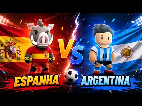 Argentina VS Espanha | Final da Copa 2026 | Stumble Time