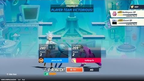 Rick Multiversus 1v1