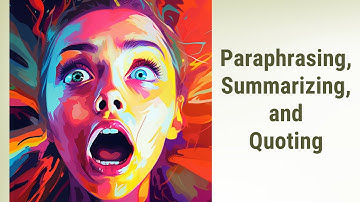 Master the Art of Paraphrasing: Differentiate Paraphrasing, Summarizing, and Quoting