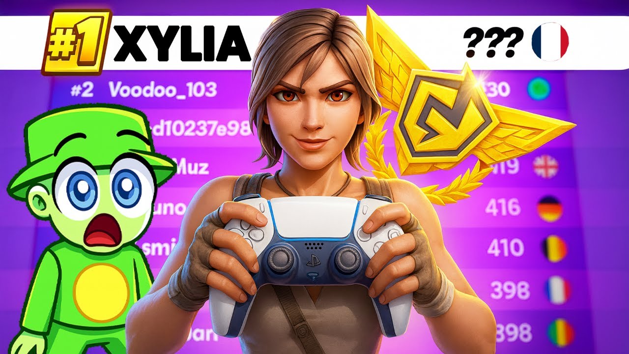 J’ai ENGAGÉ la meilleure JOUEUSE PRO pour devenir UNREAL sur FORTNITE !