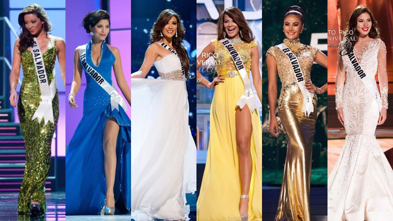 Miss Universe EL Salvador Contestants in Miss Universe from 2010 to