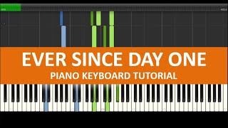 Ever Since Day One - Piano Tutorial Chords (AOG Worship Preview)