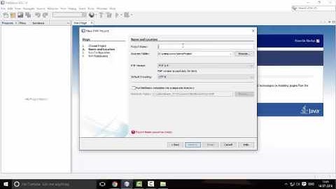 Symfony2 Configuration in netbeans IDE