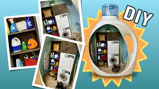 How I Made my Mini Laundry Room Diorama