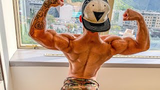 OLD SCHOOL BACK WORKOUT + TIPS | HEAVY DEADLIFT (ENG SUB)
