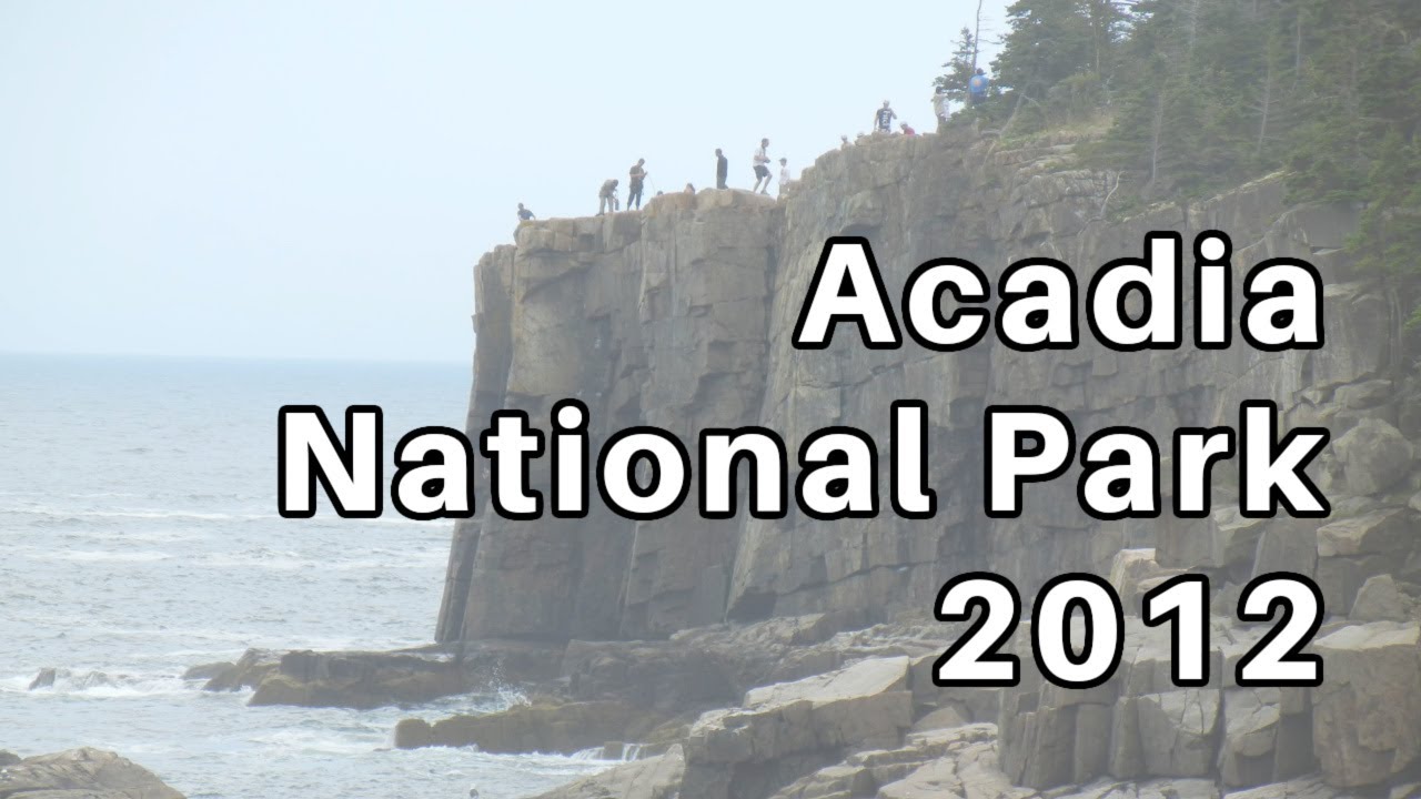 Acadia National Park, Maine 2012 - Rock Climbing Otter Cliffs on the ocean!