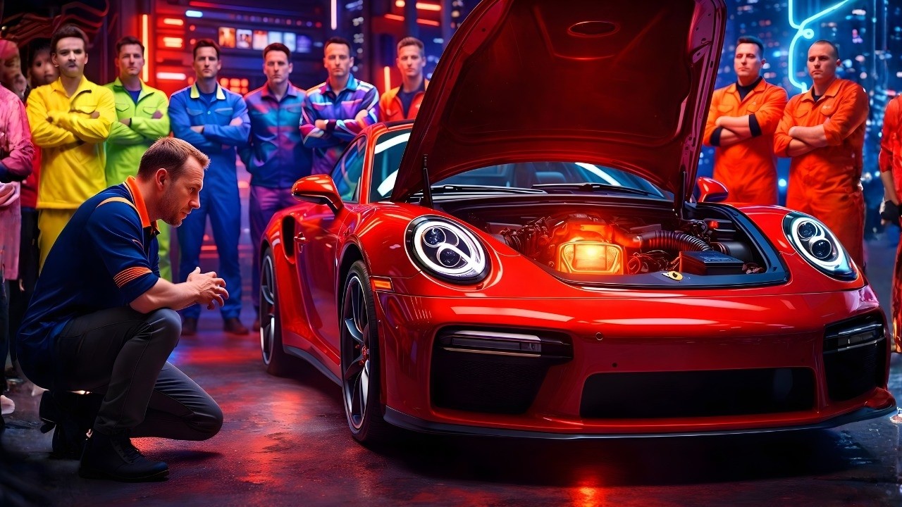 “¡19 Ingenieros Fallaron, Pero Un Mecánico Pobre Arregló Este Porsche 😲🚗!”