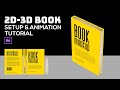 Easy 3d book promo in after effect  tutorial