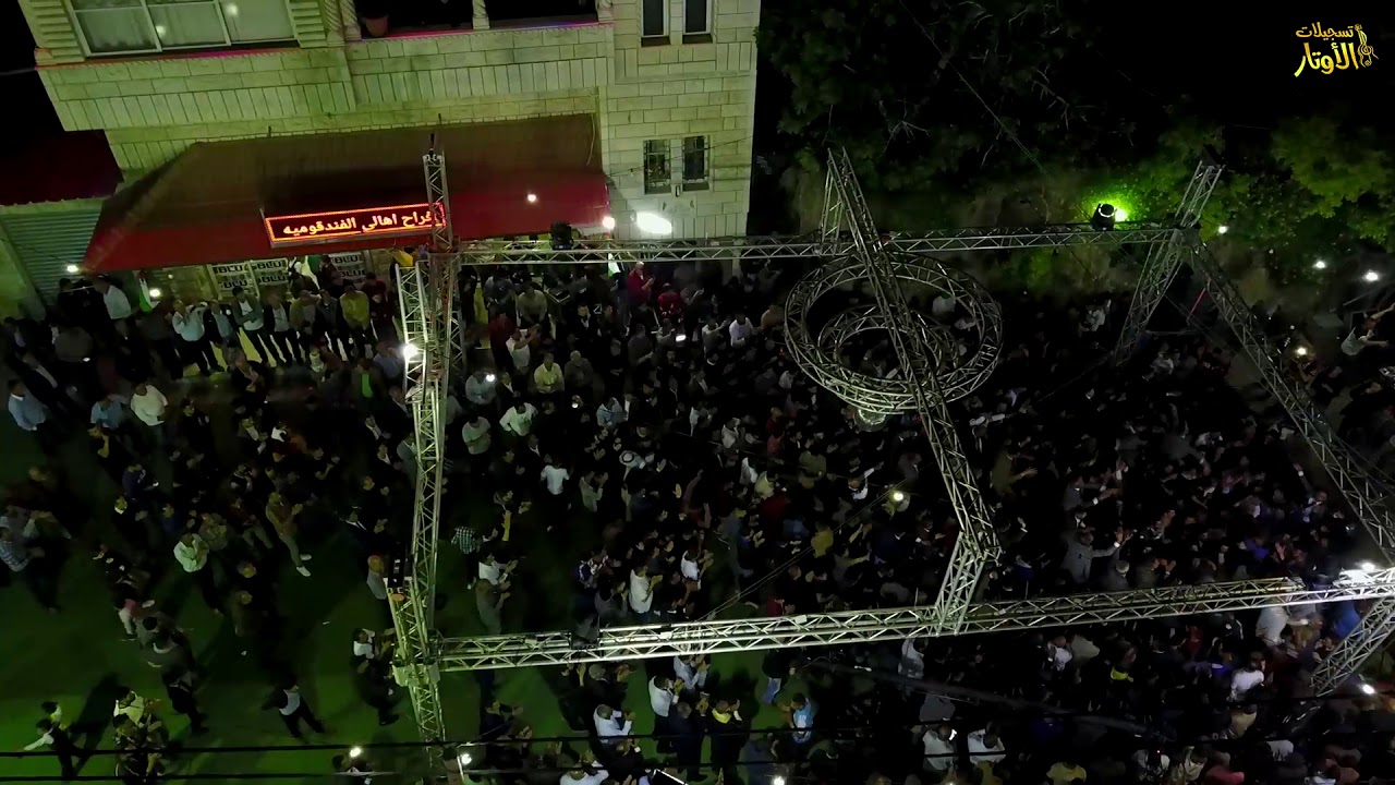 أقوى استقبالات الفندقومية للفنان نعمان الجلماوي 🔥😍 العريس جهاد قرارية 2019