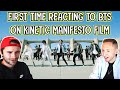 FIRST TIME listening to BTS 'ON' Kinetic Manifesto Film [M/V REACTION]
