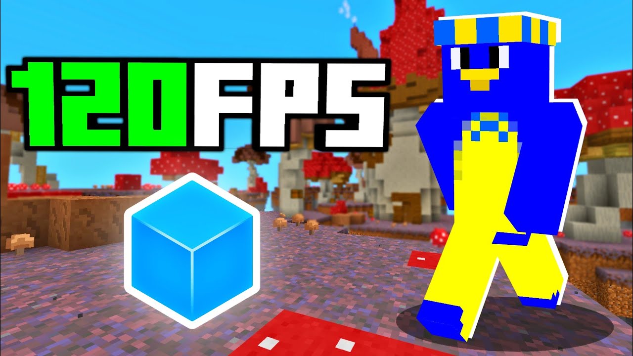 SKYWARS CUBECRAFT!! **4K120FPS** Mobile Gameplay - Old controls 🔥