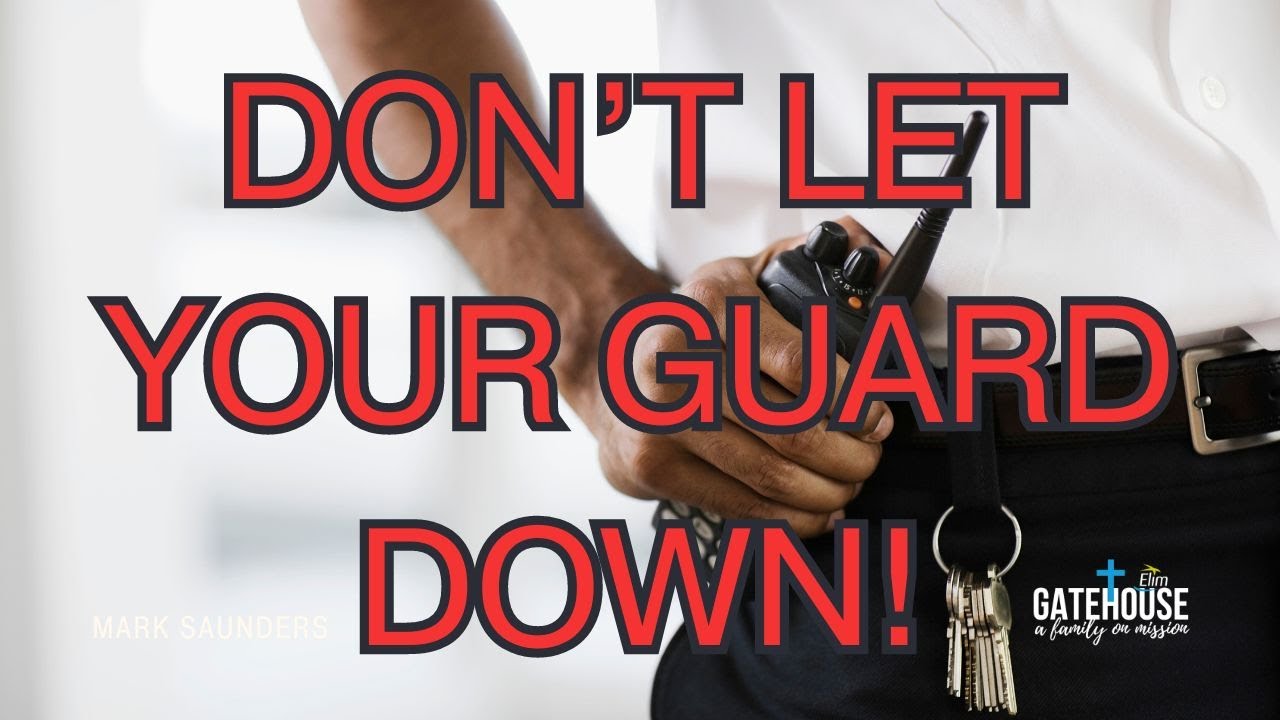 Don't Let Your Guard Down YouTube