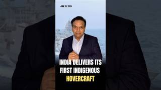 India's First Indigenous Hovercraft #iran #iranwar #india #hovercraft #kolkata #goa #indiannavy