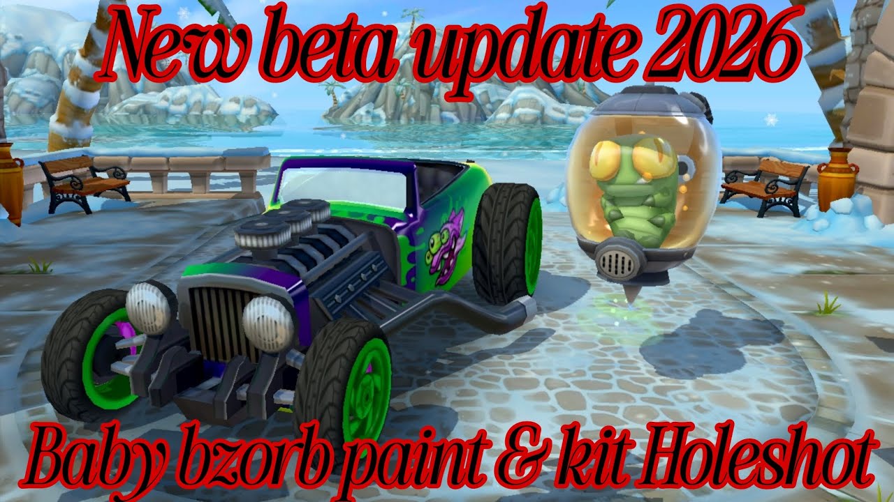 Bb racing 2 new update 2026 new custom kit Baby bzorb and hotleshot kit paint 