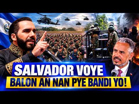 Nayib Bukele Avèti Gang Yo! L ap Dechouke Yo Si Yo Touye 4 Salvadoryen Yo!