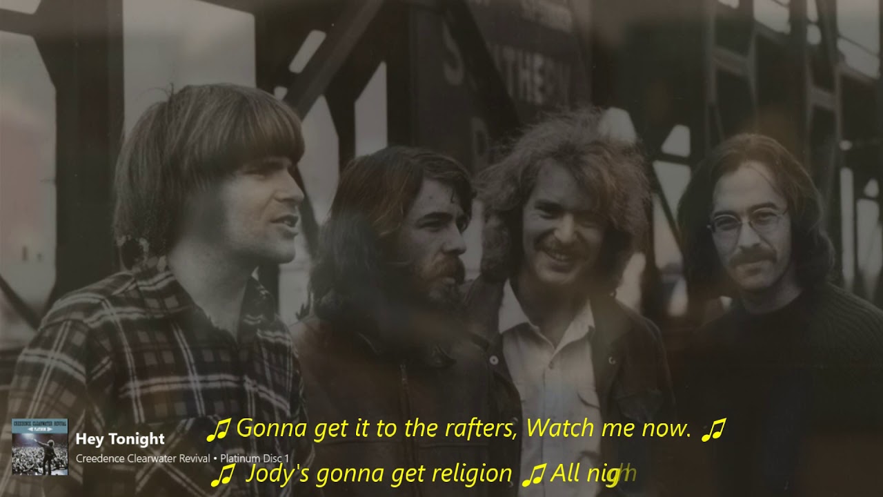Creedence Clearwater Revival Hey Tonight Lyrics YouTube Creedence clearwater revival hey tonight lyrics youtube