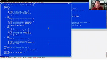 Tugas 1 Pembuatan Program Mengitung Luas Bangun Datar