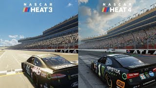 NASCAR Heat 3 vs NASCAR Heat 4 | Direct Comparison