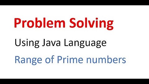 Find Prime Numbers in a Given Range using Java | A & B Tech World