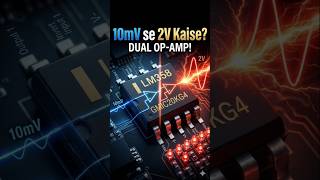 LM358 Op-Amp IC Kaise Kaam Karta Hai? Dual Op-Amp Explained #shorts