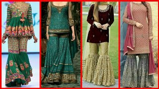 Latest Sharara Design For Eid 2019 Stylish Sharara Ideas Eid Collectian 2019