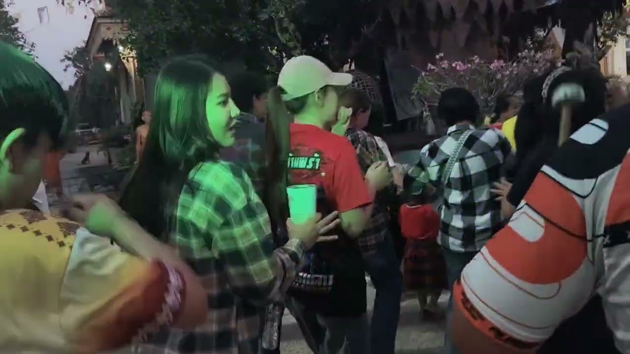 แห่กันหลอนวัดบ้านด้ามพร้าลายพิณส้มส้ม