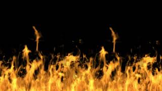 Fire Effect Template Black screen effect Background 🍁🕯️