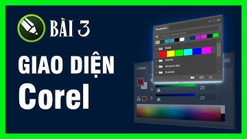 Bài 3: Làm chủ giao diện trong corel draw x7 | Tự học corel draw x7 online mới nhất 2022