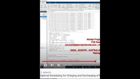 Optimal Scheduling for Charging and Discharging of Electric Vehicles   EV   OPTIMIZATION
