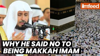 Why He Said NO To Being Masjid Al Haram Imam screenshot 1